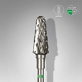 STALEKS EXPERT Sert Alaşım Kesik Koni Freze Yeşil 6 mm / 14 mm