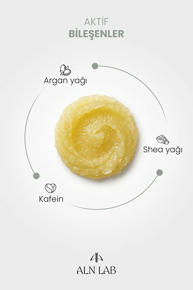 ALN LAB Peeling Scrub – Canlandırıcı Şeker Peelingi 250 Ml